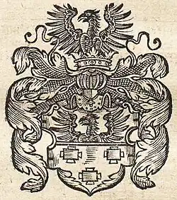 Herb Sulima of 'Jacks virtues ..' 'B. Paprocki of 1578