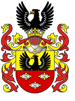Episcopal Coat of arms of Archbishop Piotr Gamrat,