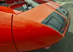 1970 Superbird Nose cone close-up