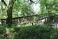 Footbridge over Lime Sink Run