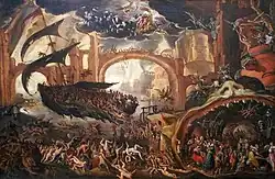 Charon's Boat, Isaac Claesz. van Swanenburg, (ca.1625)