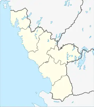 Getinge is located in Halland