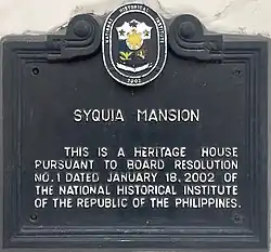 NHI historical marker