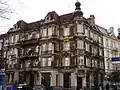 The tenement houses at 38 Śląska Street.