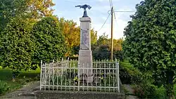 A World War II memorial in Szilágy.
