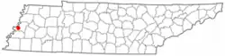 Location in the State of Tennessee