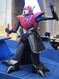 A picture of a table tennis robot from the 2007 Exhibition