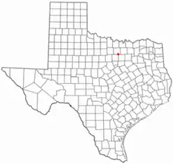 Location of New Fairview, Texas
