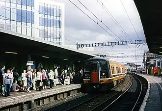Trains at Tara Street