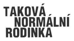 the Czech TV show logo, contains text of the name of the show