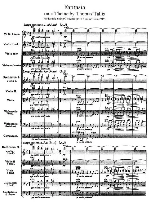 Page of printed musical score
