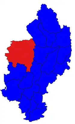 Location in Kachin State