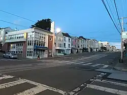 Taraval Street and 16th Ave.