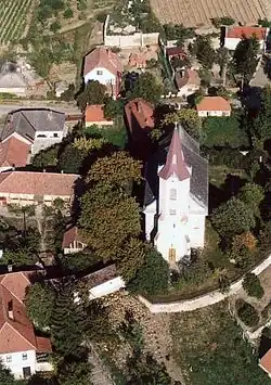 Aerial photo of Tarcal