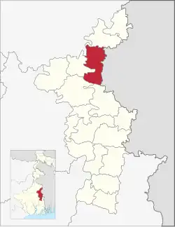 Location of Tehatta I