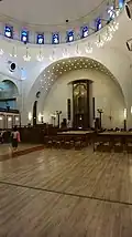 The synagogue interior
