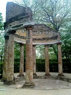 Temple of Arcadia in the Gardens of Colorno