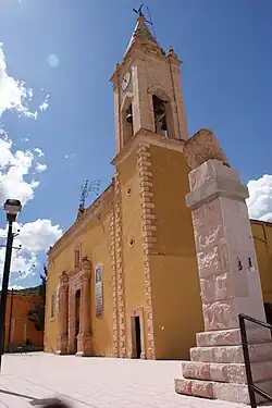 Templo San Juan Bautista de Inde