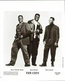 (left to right): Burke, Stingily, Lawson (1994)