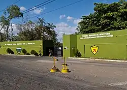 The Third Infantry Brigade's headquarters in San Miguel