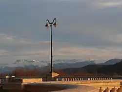 The rooftop terrace of the Pavillon des Arts