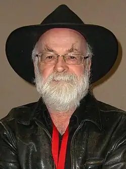 Pratchett at the 2012 New York Comic Con