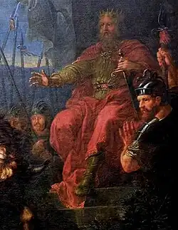 Prince Vladimir and the warriors