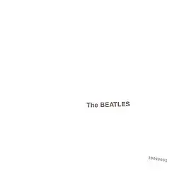 Cover for The Beatles' White Album, 1968