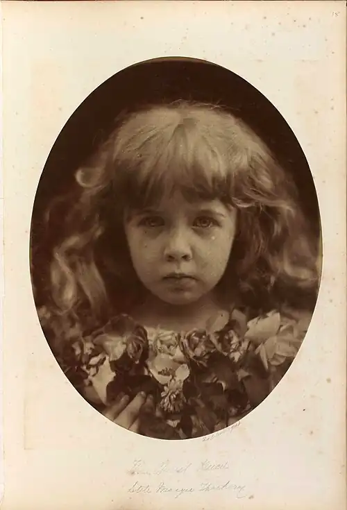 "The Christ kind little Margie Thackeray"