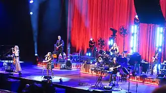 The Corrs performing at the NEC Arena, Birmingham on 14 November 2024