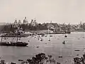 The Garden Palace and Farm Cove, Sydney, c. 1880
