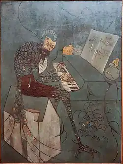 The Gold Scab: Eruption in Frilthy Lucre 1879 oil on canvas