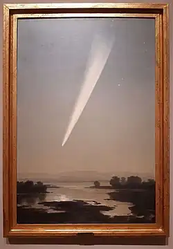 The Great Comet of 1882, painted 1910