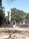 The Great Mosque at Mnarani ruins