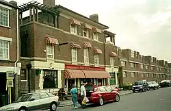 The front of the pub in 1998.
