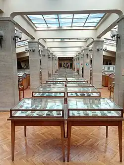 The Main Hall of the Sofia University Museum of Paleontology and Historical Geology