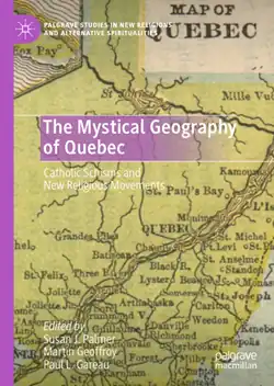 The cover displays a map of Quebec with purple accents and white text