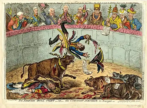The Spanish Bullfight, 1808