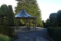 The bandstand in Alexandra Park