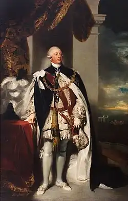 Portrait of George III by Thomas Lawrence