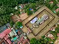 Thousand Pillar Temple - aerial view