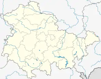 Mittelbau-Dora concentration camp is located in Thuringia