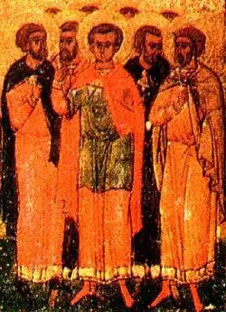 Martyr Timolaus and 7 Companions with him.
