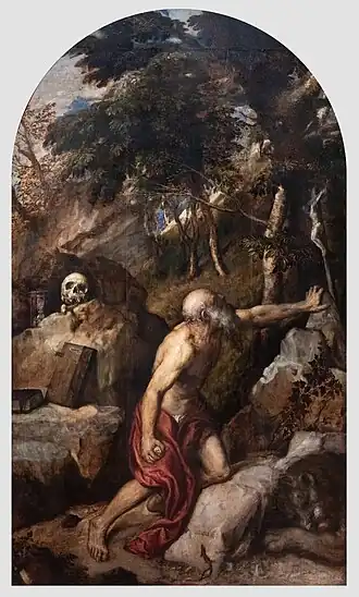 Saint Jerome in Penitence, c. 1552
