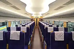 Passenger saloon interior