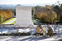 Centennial Commemoration Flower Ceremony at the Tomb of the Unknown Soldier