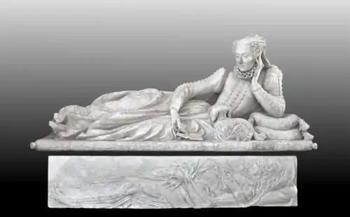 Tomb of Valentina Balbiani, Germain Pilon, c. 1580. Louvre, Paris
