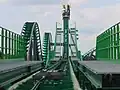 Booster Bike, world's first motor bike coaster.
