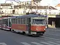 Tatra T2R service tram in Brno