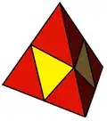 Tetratetrahedron, triangulated tetrahedron